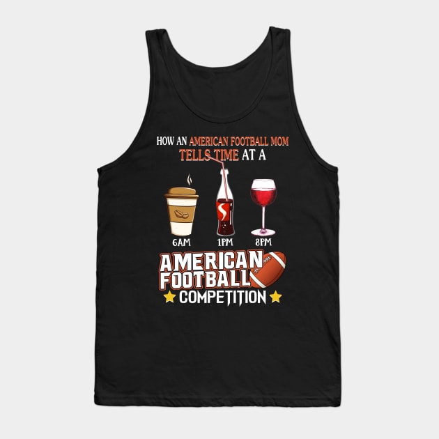 American Football Mom At A American Football Competition Tank Top by Camryndougherty